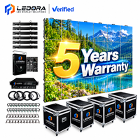 Tahan Air IP65 Tahan Debu 5000cd 7680Hz P3.91 Kabinet Aluminium Panggung LED Video Wall HDR10 8K Arena Luar Ruangan Tur Pertunjukan Langsung