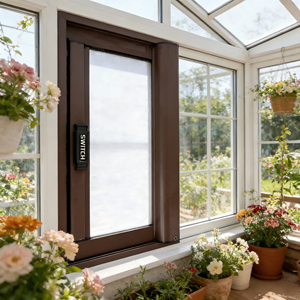 Malla de Seguridad Antialérgica con Marco de Aluminio Resistente y Sistema de Rodillos Deslizantes <span class=keywords><strong>para</strong></span> Terraza - Product Image 1