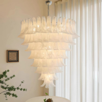 Lustre suspendu moderne en verre de Murano JYLIGHTING pour salon, escalier, projet, luminaire suspendu au plafond