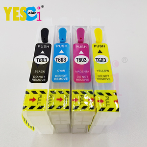 Oui-coloré 603XL rechargeable jet d'encre <span class=keywords><strong>Cartouche</strong></span> d'encre Pour <span class=keywords><strong>Epson</strong></span> <span class=keywords><strong>XP</strong></span>-4105 <span class=keywords><strong>XP</strong></span>-4100 <span class=keywords><strong>XP</strong></span>-3105 <span class=keywords><strong>XP</strong></span>-3100 <span class=keywords><strong>XP</strong></span>-<span class=keywords><strong>2105</strong></span> <span class=keywords><strong>XP</strong></span>-2100 Main-d 'Œuvre WF-2830D - Product Image 2
