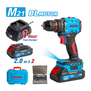 สว่านไร้สาย FIXTEC 21V Brushless แรงบิด 50N.m พร้อมฟังก์ชั่นล็อคแกนหมุน สำหรับงานก่อสร้าง FCD2150M เครื่องมือช่าง FCD2150M - Product Image 5