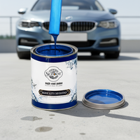 Résine acrylique M18 1K bleu argent brillant résistante aux UV, peinture en aérosol automobile haute performance à haute brillance