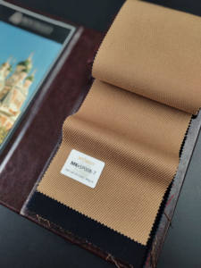 Kain Wol Asetat Worsted 400G/<span class=keywords><strong>M</strong></span> 40W 15P 15V 30 AC Gaya Klasik, Tahan Angin, Tahan Sobek, Bernapas untuk Mantel Wanita - Product Image 5