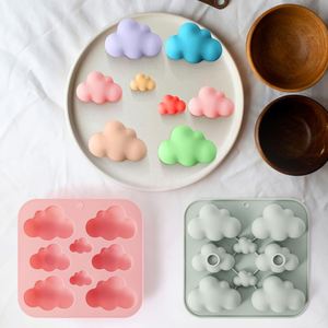 แม่พิมพ์ซิลิโคนรูปเมฆ 8 ช่อง สำหรับทำเค้ก มูส สบู่ และอบขนม แบบไม่ติดกระทะ ใช้ซ้ำได้ สำหรับงาน DIY - Product Image 3