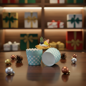 Moldes Redondos Desechables para Muffins y Cupcakes <span class=keywords><strong>KAIKE</strong></span>, Aptos para Horno, Resistentes al Aceite, Entrega Rápida - Product Image 5