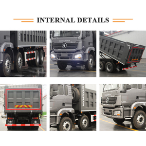 Camión Volquete Shacman H3000 de 400hp 8x4 a Bajo Precio, Camión Volquete Diésel con Volquete Trasero Hidráulico para Transporte de Residuos de Construcción - Product Image 5