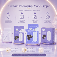 Sacs de conservation du lait maternel jetables personnalisés, double fermeture éclair, anti-fuite, finition brillante avec fenêtre, compatibles congélateur, sans BPA, en vrac