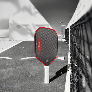 Raquette de pickleball Ksitig Clod Cut Black 10,5 mm d'épaisseur, durable, compétition, texture en fibre de carbone 3D, surface mate rugueuse, tissu - Product Image 6