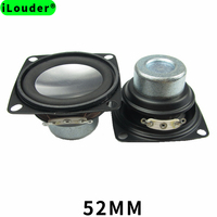2 pollice quadrato 10W 4 ohm speaker e 2 pollici 10W 8 ohm gamma completa bass speaker