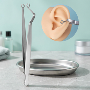 Pince de perçage du cartilage auriculaire en acier inoxydable, instrument chirurgical orthopédique manuel, kit d'outils de classe II pour interventions auriculaires précises - Product Image 3