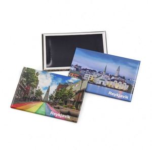 Hot Sales Premium Tin Magnets Akureyri Iceland Travel Images Souvenir Gift Personalized Refrigerator Magnet - Product Image 6
