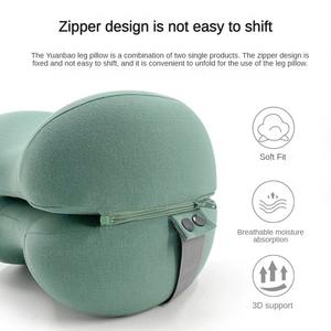 Masajeador de rodilla de espuma viscoelástica, almohadilla de elevación de extremidades inferiores, soporte de rodilla para mujer embarazada, alivia el dolor suave en los músculos de la rodilla - Product Image 6