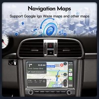 Autoradio GPS multimédia STWEI Android 14 Carplay pour Porsche Cayman 911 987 Boxster 997 2005-2012 Écran stéréo