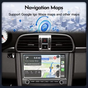 วิทยุติดรถยนต์ STWEI ระบบ Android 14 รองรับ Carplay พร้อมระบบนำทาง GPS และมัลติมีเดีย สำหรับรถยนต์ Porsche Cayman <span class=keywords><strong>911</strong></span> 987 Boxster 997 ปี 2005-2012 หน้าจอสเตอริโอ - Product Image 5