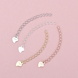 Cadena extensora de plata 925 con cierre de langosta, anilla de unión, cubrehilo de tubo, aguja de cierre y hilo, con certificado oficial NGTC - Product Image 5