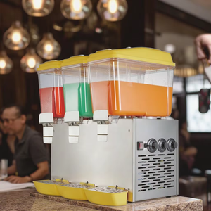 Dispensador de Jugo de Frutas Eléctrico de Acero Inoxidable de Grado Comercial 2026, 3 Tanques de 16L Cada Uno, Modelo <span class=keywords><strong>PL</strong></span>-163A, 1 Año de Garantía - Product Image 6