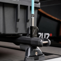 Support universel de mât de drapeau pour plateforme de toit, fixation en T pour antenne fouet, pour camion, SUV, pick-up