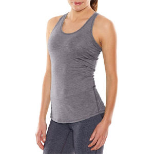 Camisetas sin mangas con estampado blanco para mujer, ropa informal de talla grande para Fitness y Yoga, duradera y transpirable para el verano, venta al por mayor - Product Image 5