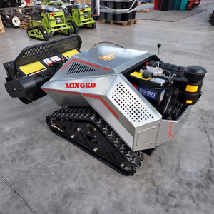Tondeuse à gazon télécommandée sur chenilles 800 mm avec moteur haute performance 18 CV, broyeur d'herbe multifonctionnel pour pentes agricoles - Product Image 3