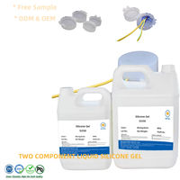 Gel isolant électrique de silicone conducteur thermique imperméable liquide