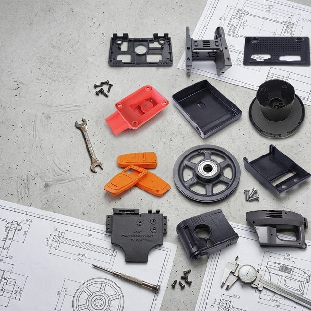 Plastic Injection-Molded Parts PP PC Housings Custom-Shaped Plastic Components ABS Housing Manufacturing Component Fabrication