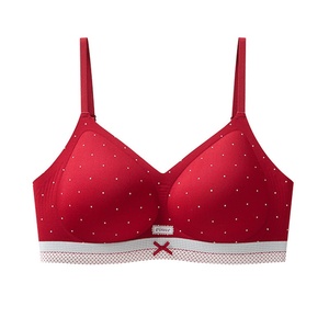Sujetador Deportivo Clásico de la Serie <span class=keywords><strong>MIU</strong></span> con Diseño de Bloques de Color, Copa 3/4 Acolchada, Estilo Ballet, Transpirable e Inalámbrico para Mujer - Product Image 5