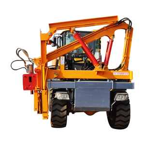 Tractor Drive Gard carril taladro pila conductor por <span class=keywords><strong>carretera</strong></span> <span class=keywords><strong>cerca</strong></span> <span class=keywords><strong>de</strong></span> la construcción - Product Image 5