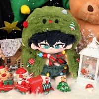Vograce poupée de noël en gros personnalisé de haute qualité peluches jouets en peluche poupées en peluche pour cadeau