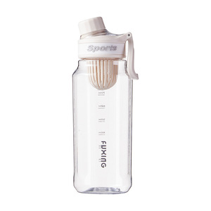 Botella de agua deportiva Fuxing de 1000 ml con infusor de té, portátil, para uso en exteriores, para fitness y estudiantes. - Product Image 5