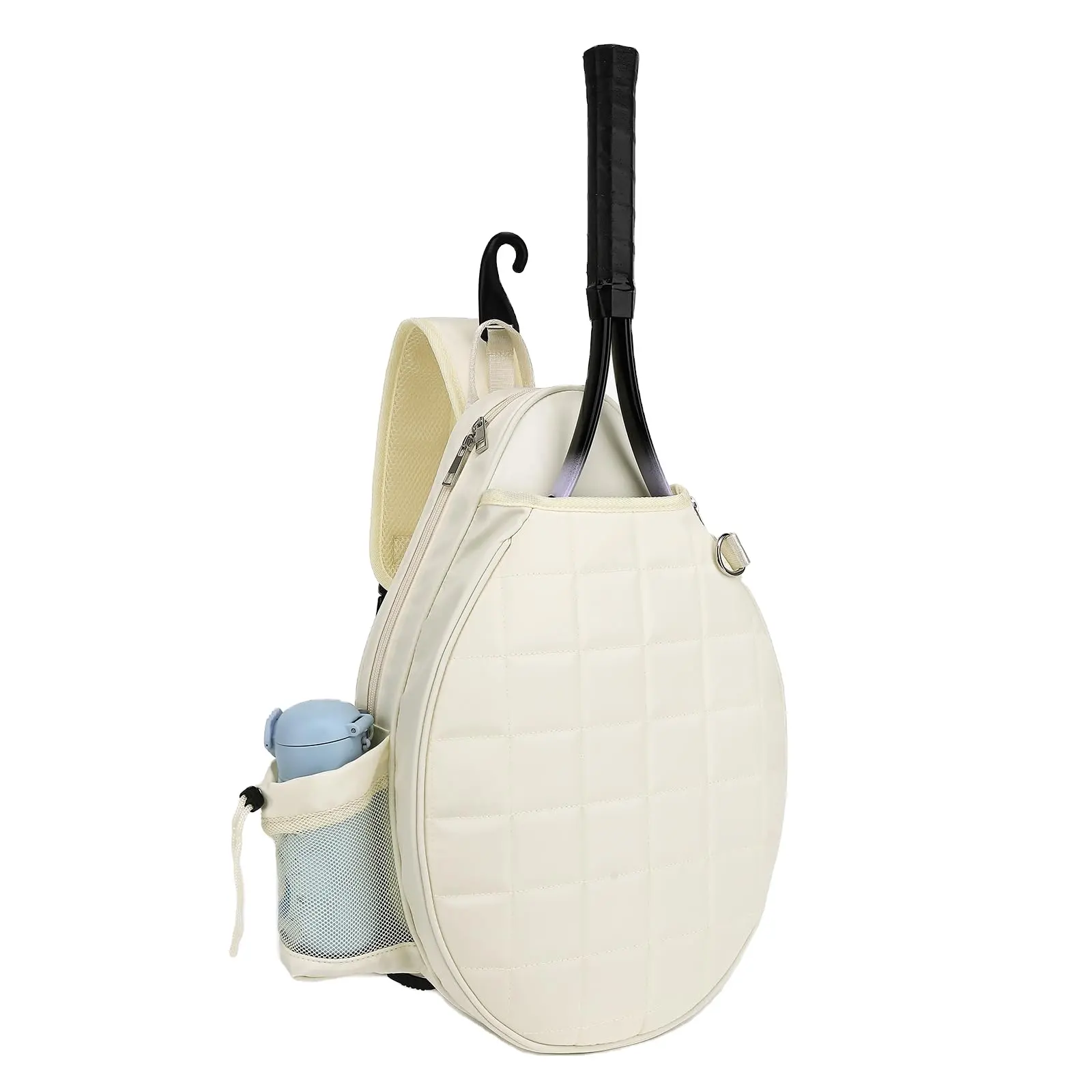 무료 샘플 BSCI Oem Odm 새로운 테니스 라켓 슬링 백 퀼트 방수 라켓 커버 스포츠 가방 여성용 남성용