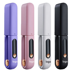 Spazzola Lisciante per Capelli 2 in 1 Portatile a Riscaldamento Rapido, Mini Piastra Elettrica Ricaricabile Senza Fili - Product Image 2