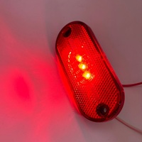 Feu de position latéral LED 10-30V, rouge, ambre, blanc, étanche IP67, durée de vie de 50 000 heures, pour camion, remorque, camping-car, accessoires automobiles