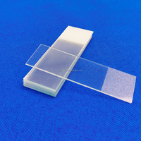 GLS-K Lab Grade Clear Quartz Glass Slides Disposable Microscope Glass Slide High Quality Precision Cover Glass Slips Glassware