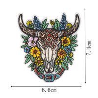 Toppe Ricamate Stile Tatuaggio Vintage da Cowboy Western per Abbigliamento e Giacche