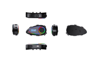 K18二合一摩托车头盔耳机，带软/硬麦克风吊杆，适用于运动和旅行骑手 - Product Image 6