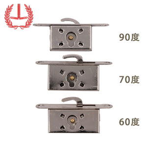 <b>Watch</b> Winder Lock Box Lock 60 70 90 Degree Metal <b>Rectangular</b> Polished For Wooden Box Cigar Case Hardware Accessory - Product Image 1