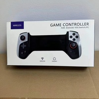 Manette de jeu sans fil JK03 pour Android et PC/téléphones mobiles avec volant de jeu, moteur de vibration, bouton turbo et gyroscope six axes