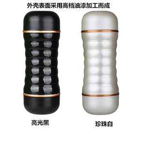 Masturbador masculino Manual de doble cabeza, Juguetes sexuales para adultos, Clip fuerte de succión, Copa de masturbación Oral de Garganta Profunda - Product Image 6