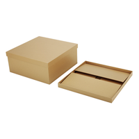 Boîte en carton ondulé épais de gros pour OEM, style à clapet, rangement de chaussures, logo personnalisé, conception pliable à clapet, gaufrage, éponge