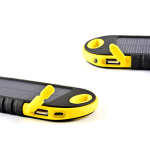 2019 de la fábrica Venta caliente portátil impermeable de energía Solar 4000mAh con linterna LED y brújula - Product Image 5