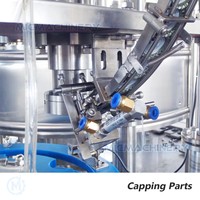 Machine de remplissage de bouteilles en verre entièrement automatique 3-en-1, ligne d'embouteillage isobare fiable pour brasserie artisanale, certifiée CE ISO