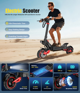 Patinete Eléctrico para Adultos Todoterreno con Doble Suspensión, Trotinette Electrique, Skateboard Eléctrico J15MAX Freeboy, Almacén en EE. UU. y la UE - Product Image 3