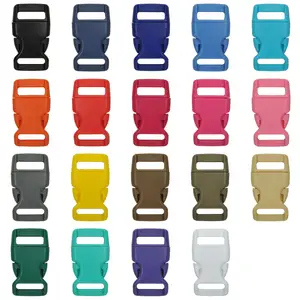 5/8'' Plastic Paracord Buckles 15mm Side Release Buckle For Paracord Bracelet