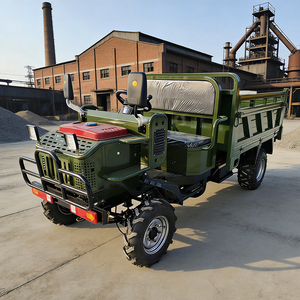 Дизельный самосвал большой грузоподъемности, дизельный самосвал 4x4/6 колес, дизельный мини-транспортер 4x4, четырехколесный мини-грузовик - Product Image 1