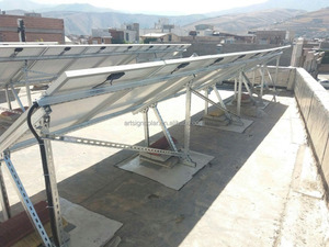 ขายึดแผงโซลาร์เซลล์แบบกำหนดเองได้ ผลิตจากสังกะสี อลูมิเนียม และแมกนีเซียม ราคาโรงงาน ระบบติดตั้งแผงโซลาร์เซลล์ | อาร์ต ซิก - Product Image 2