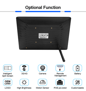 Màn hình <span class=keywords><strong>LCD</strong></span> Wifi mini <span class=keywords><strong>10</strong></span> <span class=keywords><strong>inch</strong></span> trong nhà, màn hình cảm ứng, máy phát đa phương tiện, bảng hiệu kỹ thuật số, màn hình Android - Product Image 3