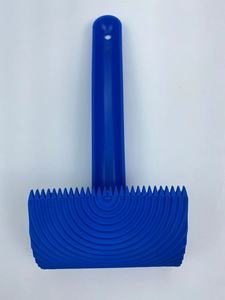 Cepillo de grano de goma, herramienta de pintura, con mango, nuevo - Product Image 6