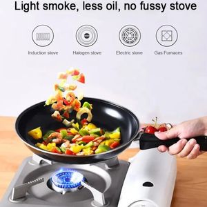 Sartén Antiadherente de Acero al Carbono, Utensilios de Cocina, 20 cm, 25 cm, 30 cm, Sartén para Cocina de Inducción, Utensilios de Cocina, Sartenes - Product Image 5