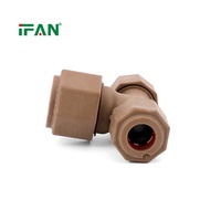 Raccord rapide pour tuyau en plastique personnalisé IFAN, connecteur de tuyau pour tuyau en cuivre, plomberie, alimentation en eau