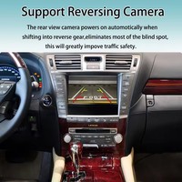 Caja de Interfaz Linux para Lexus LS 2007-2012, Decodificador Inalámbrico CarPlay, Android Auto, Navegación GPS, Control Remoto, Integrado 2DIN para Auto